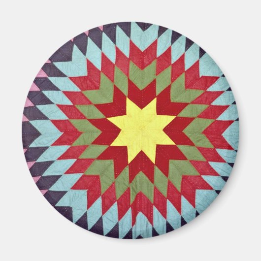 Patchwork-Quilt Magnet (Vorne)