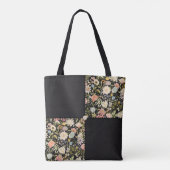 Patchwork-Quilt mit Vintage-Inspiration Tasche (Rückseite)
