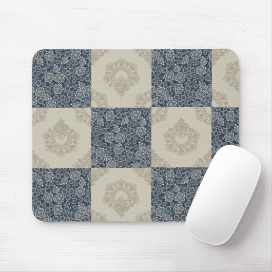Patchwork Quilt Mousepad (Mit Mouse)