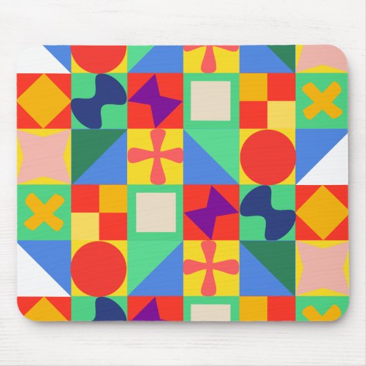 Patchwork Quilt Mousepad (Vorne)