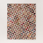 Patchwork Quilt Muster Herausforderung Jigsaw Puzz Puzzle (Vertikal)