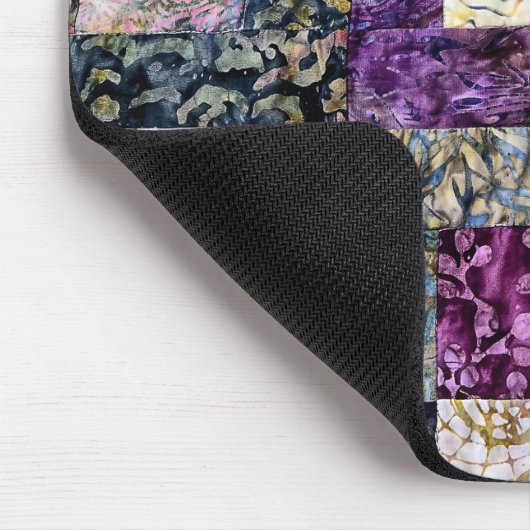Patchwork Quilt-Muster Mousepad (Ecke)