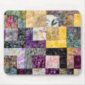 Patchwork Quilt-Muster Mousepad (Vorne)