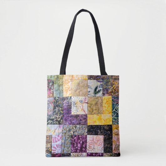 Patchwork Quilt-Muster Tasche (Vorderseite)