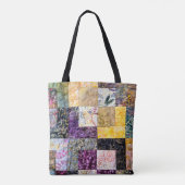 Patchwork Quilt-Muster Tasche (Rückseite)