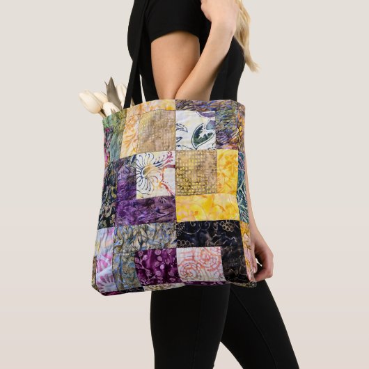 Patchwork Quilt-Muster Tasche (Von Nahem)