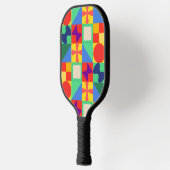 Patchwork Quilt Pickleball Schläger (Links)