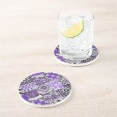 Patchwork Quilt Sandstone Untersetzer (Seite)