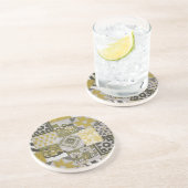 Patchwork Quilt Sandstone Untersetzer (Seite)