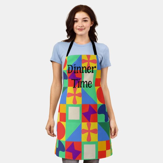 Patchwork Quilt Schürze (Getragen)