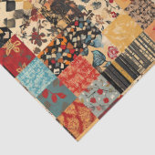 Patchwork Quilt Style Seidenpapier (Detail)
