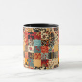 Patchwork Quilt Style Tasse (Zentrum)