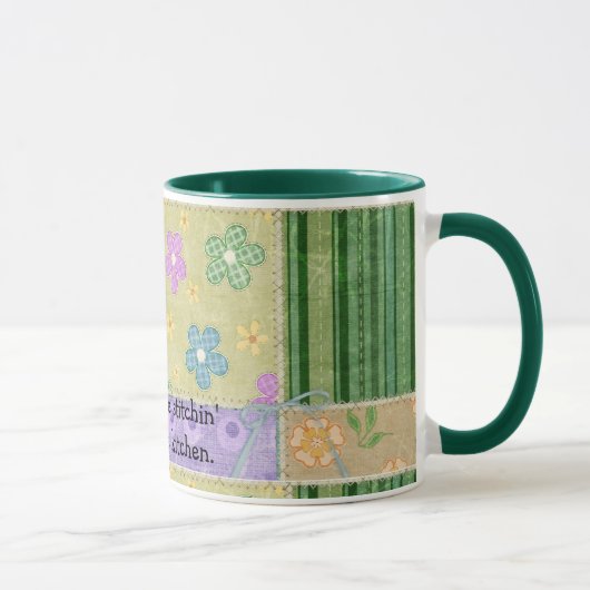 Patchwork Quilter's Coffee Tasse (Rechts)