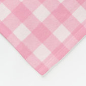 Patchwork-Quiltmuster Patel Fleecedecke (Ecke)