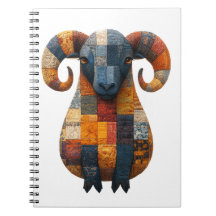 Patchwork Ram Notebook