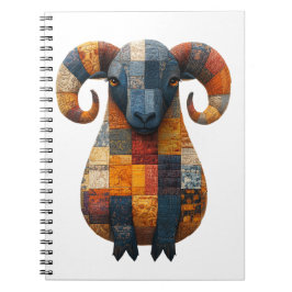 Patchwork Ram Notebook Notizblock