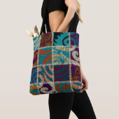 Patchwork-Rauhleinwand-Vintage-Imitation Tasche (Von Nahem)