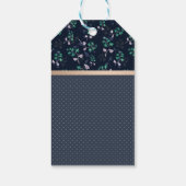 Patchwork, Retro Geschenkanhänger (Rückseite)