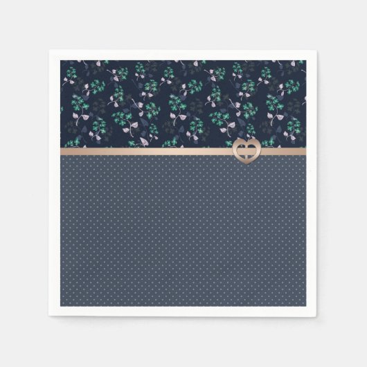 Patchwork, Retro Serviette (Vorderseite)