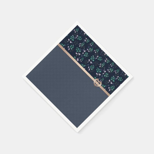 Patchwork, Retro Serviette (Ecke)