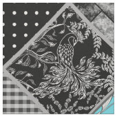 Patchwork-Retro-Vintage Farbpatchwork-Quiltierung Stoff (Nahaufnahme)