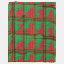 Patchwork Saint Kitts und Nevis Flag Muster Fleecedecke