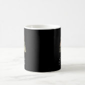 Patchwork-Schneemann, Patchwork-Weihnachtsbaum Lus Kaffeetasse (Mittel)