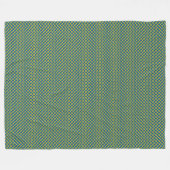 Patchwork Schweden Flaggenmuster Fleecedecke (Vorderseite (Horizontal))