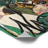 Patchwork Schweineplakat Poster (Ecke)