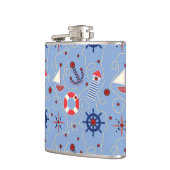 Patchwork-Seeentwurf Flachmann (Links)