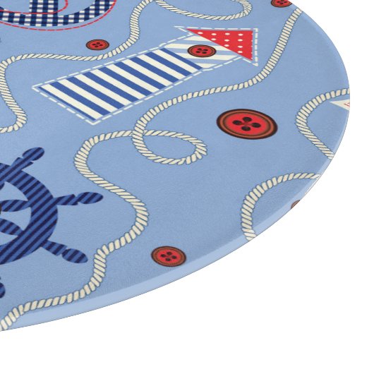 Patchwork-Seeentwurf Schneidebrett (Ecke)