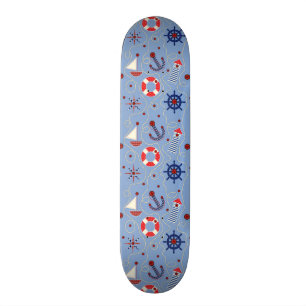 Patchwork-Seeentwurf Skateboard