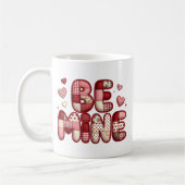 Patchwork "Sei Mein" Valentins Tasse (Links)