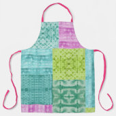 Patchwork Shibori  Schürze (Vorderseite)
