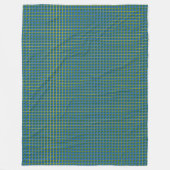 Patchwork Solomon Islands Flaggenmuster Fleecedecke (Vorderseite)