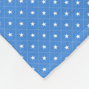 Patchwork Somalia Flag Pattern Fleecedecke