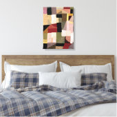 Patchwork (Son's Cradle) | Sonia Delaunay | Leinwanddruck (Insitu (Schlafzimmer))