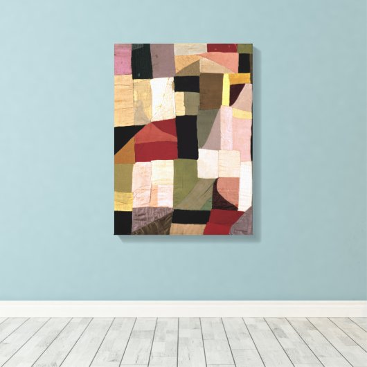 Patchwork (Son's Cradle) | Sonia Delaunay | Leinwanddruck (Insitu (Holzboden))
