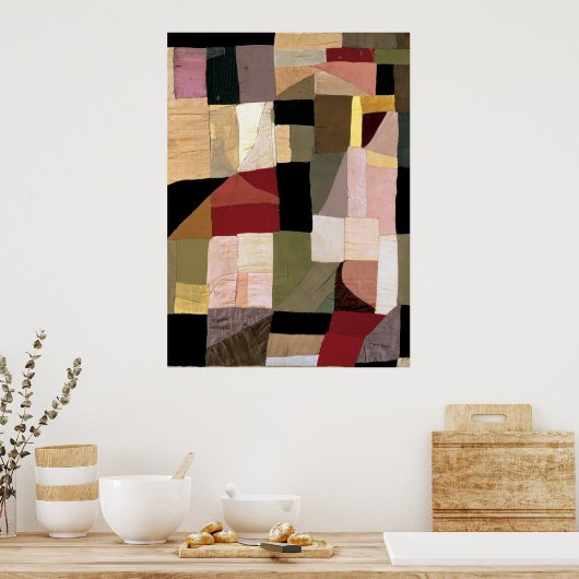 Patchwork (Son's Cradle) | Sonia Delaunay | Poster (Küche)