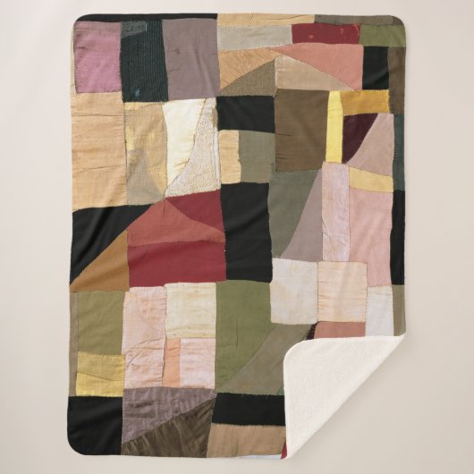 Patchwork (Son's Cradle) | Sonia Delaunay | Sherpadecke (Vorderseite)