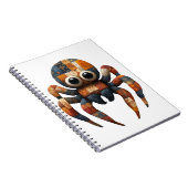Patchwork Spider Notebook Notizblock (Rechte Seite)