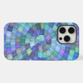 Patchwork Spiral Quilt iPhone Tough Hülle (Rückseite (Horizontal))