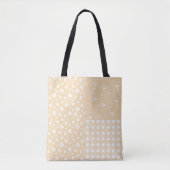 Patchwork Spring Pastell Gelbes Muster Tote Beutel Tasche (Vorderseite)