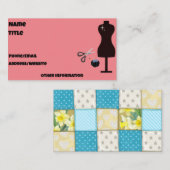 Patchwork Standard, 3,5" x 2,0" Visitenkarte (Vorne/Hinten)