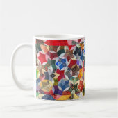Patchwork-Steppdecke Kaffeetasse (Links)