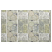 Patchwork Steppdecke Keramik Fliesen Kreise Mandal Stoff (Fat Quarter (45,7 x 55,9 cm))