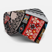 Patchwork-Steppdecke Krawatte (Gerollt)