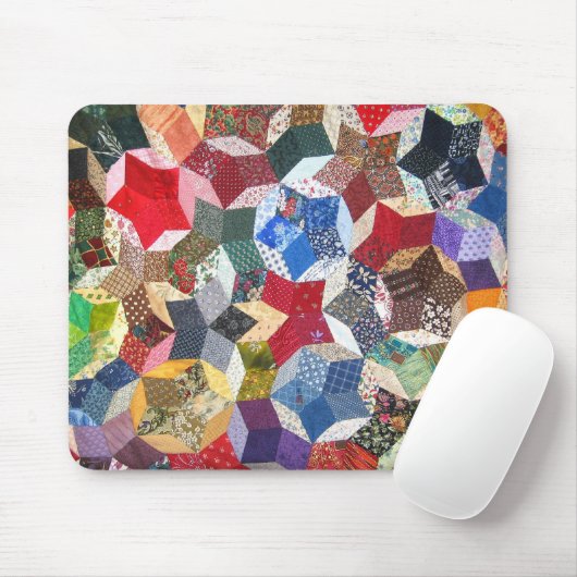 Patchwork-Steppdecke Mousepad (Mit Mouse)