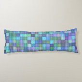 Patchwork-Steppdeckenkörperkissen Seitenschläferkissen (Rückseite)