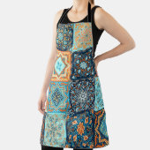 Patchwork-Stil: Dekorative quadratische Ornamente Schürze (InSitu)